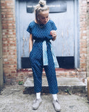 Classic Jumpsuit, Hiii print