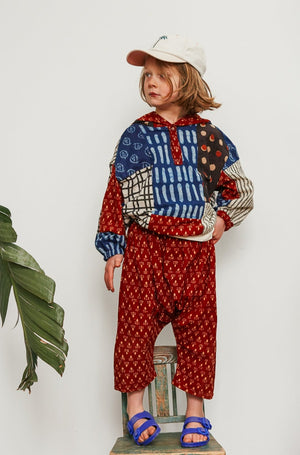 Patchwork Hoodie