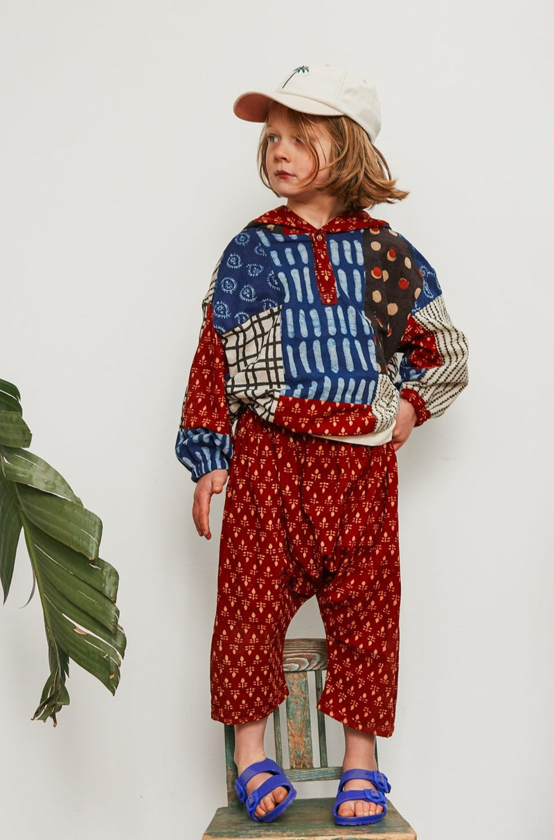 Patchwork Hoodie