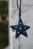 Indigo Star Decoration