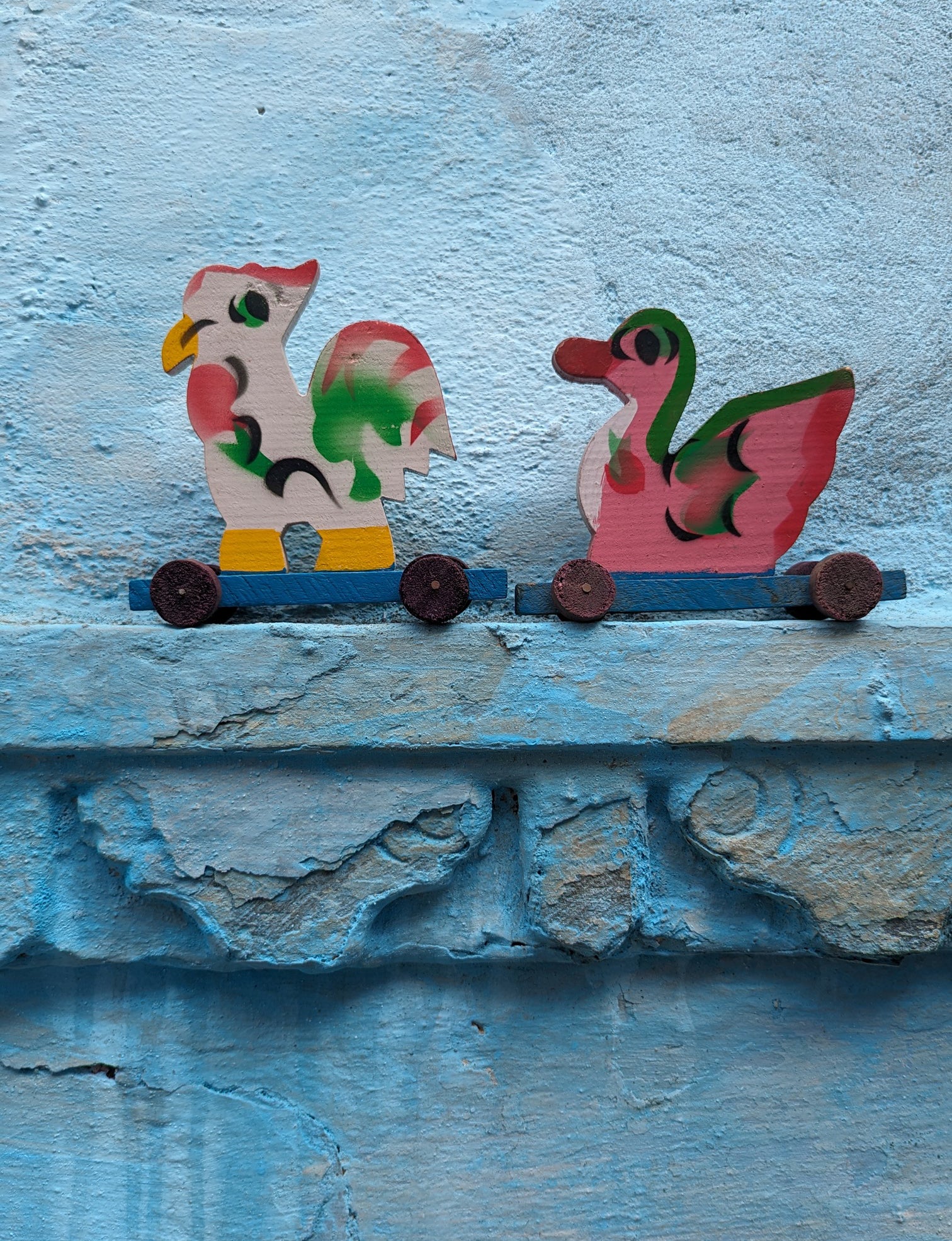 Vintage Wooden Toys – Om Baby - Main Image